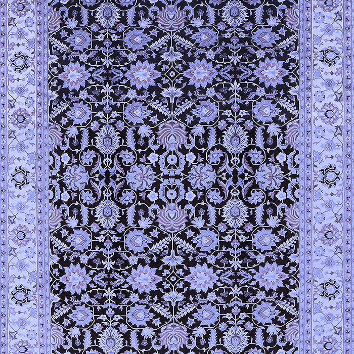 Oriental Blue Industrial Rug, urb737blu