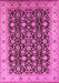 Oriental Pink Industrial Rug, urb737pnk