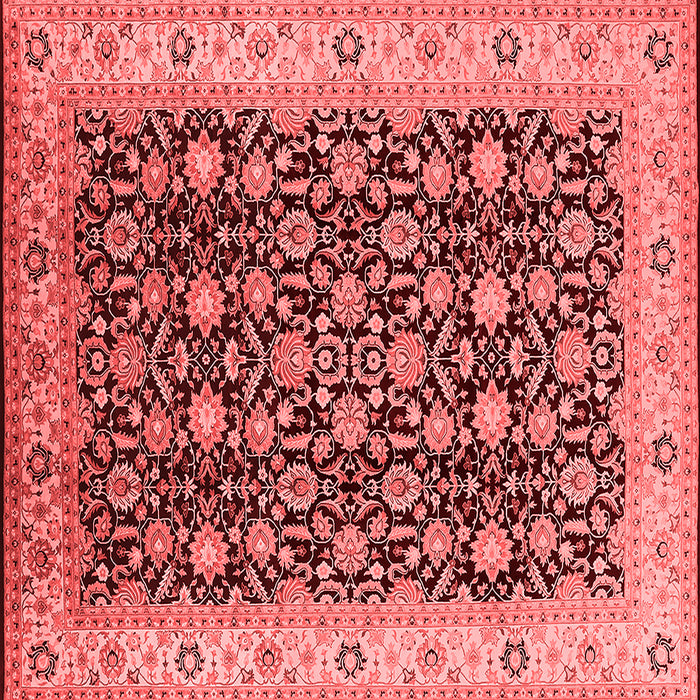Oriental Red Industrial Rug, urb737red