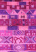 Oriental Pink Industrial Rug, urb738pnk