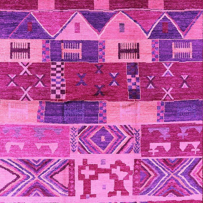 Oriental Pink Industrial Rug, urb738pnk