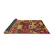 Sideview of Oriental Brown Industrial Rug, urb738brn