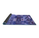 Sideview of Oriental Blue Industrial Rug, urb738blu