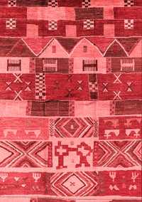 Oriental Red Industrial Rug, urb738red