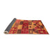 Sideview of Oriental Orange Industrial Rug, urb738org