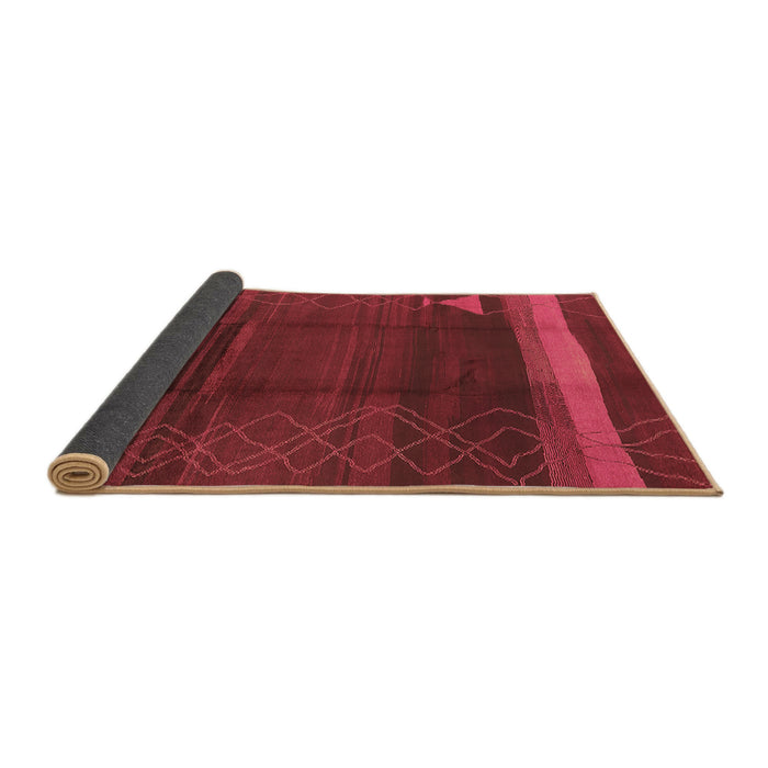 Sideview of Oriental Brown Industrial Rug, urb739brn