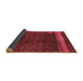 Sideview of Oriental Brown Industrial Rug, urb739brn