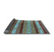 Sideview of Oriental Light Blue Industrial Rug, urb740lblu