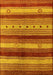 Oriental Yellow Industrial Rug, urb740yw