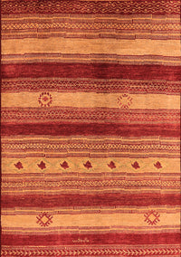 Oriental Orange Industrial Rug, urb740org