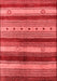 Oriental Red Industrial Area Rugs