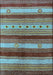 Oriental Light Blue Industrial Rug, urb740lblu