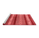 Industrial Red Washable Rugs