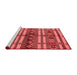 Industrial Red Washable Rugs