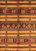 Oriental Orange Industrial Rug, urb741org