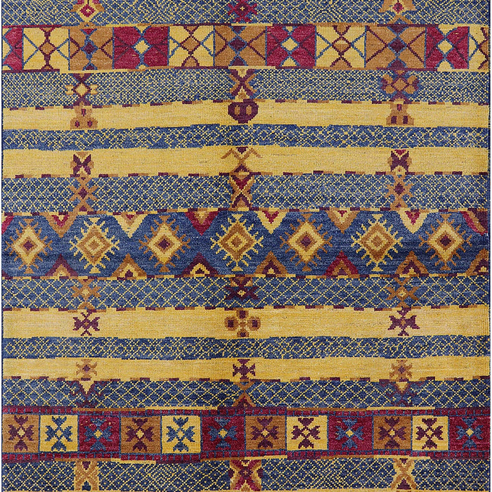 Mid-Century Modern Plum Purple Oriental Rug, urb741