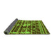 Sideview of Oriental Green Industrial Rug, urb742grn