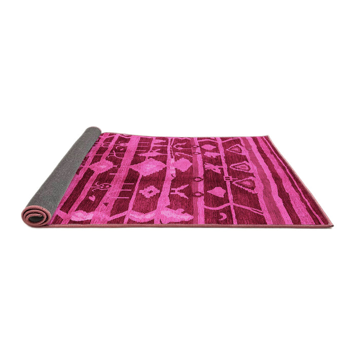 Sideview of Oriental Pink Industrial Rug, urb742pnk