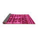 Sideview of Oriental Pink Industrial Rug, urb742pnk