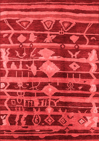 Oriental Red Industrial Rug, urb742red