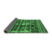 Sideview of Oriental Emerald Green Industrial Rug, urb742emgrn