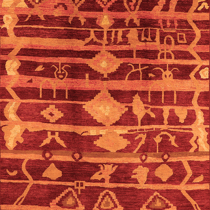 Oriental Orange Industrial Rug, urb742org