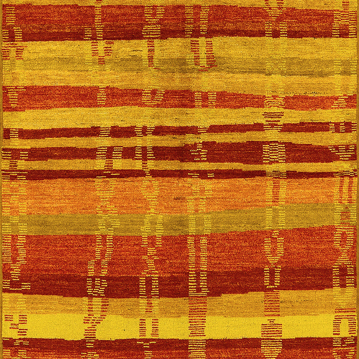 Oriental Yellow Industrial Rug, urb743yw