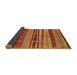 Sideview of Oriental Brown Industrial Rug, urb743brn