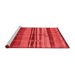 Industrial Red Washable Rugs