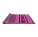 Sideview of Oriental Pink Industrial Rug, urb744pnk