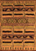 Oriental Orange Industrial Rug, urb744org