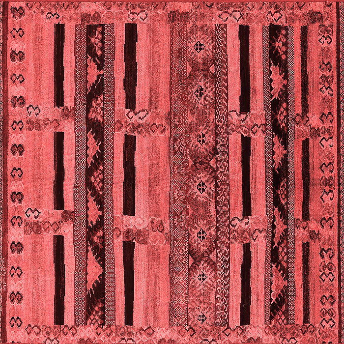 Machine Washable Oriental Red Industrial Rug, wshurb744red