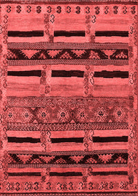 Oriental Red Industrial Rug, urb744red