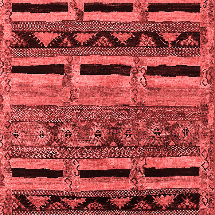Oriental Red Industrial Area Rugs