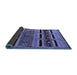 Sideview of Oriental Blue Industrial Rug, urb744blu