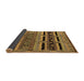 Sideview of Oriental Brown Industrial Rug, urb744brn