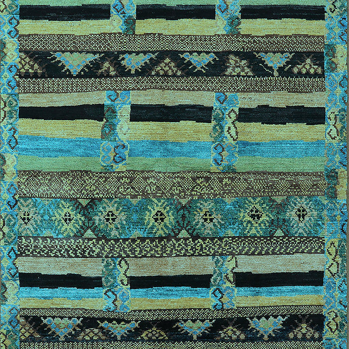 Oriental Light Blue Industrial Rug, urb744lblu