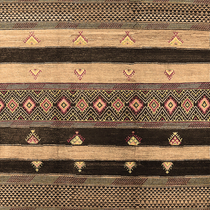 Oriental Brown Industrial Rug, urb745brn