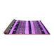 Sideview of Oriental Purple Industrial Rug, urb745pur