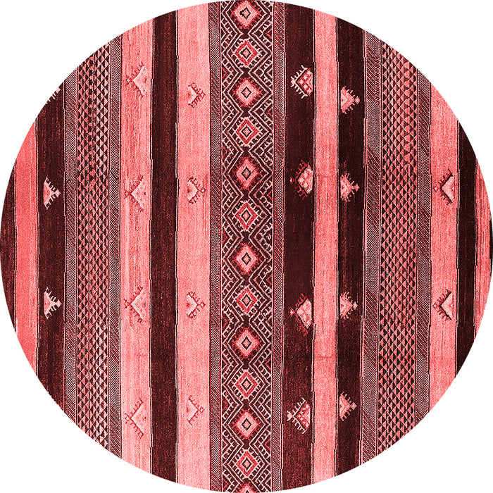 Machine Washable Oriental Red Industrial Rug, wshurb745red