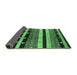 Sideview of Oriental Emerald Green Industrial Rug, urb745emgrn