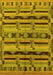 Oriental Yellow Industrial Rug, urb746yw