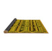 Sideview of Oriental Yellow Industrial Rug, urb746yw