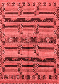 Oriental Red Industrial Rug, urb746red