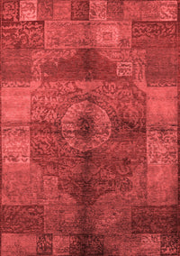 Oriental Red Industrial Rug, urb747red