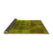 Sideview of Oriental Yellow Industrial Rug, urb747yw