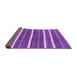 Sideview of Oriental Purple Industrial Rug, urb748pur