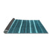 Sideview of Oriental Light Blue Industrial Rug, urb748lblu