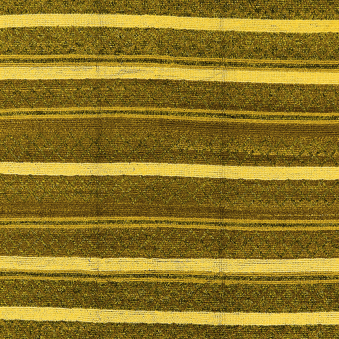 Oriental Yellow Industrial Rug, urb748yw