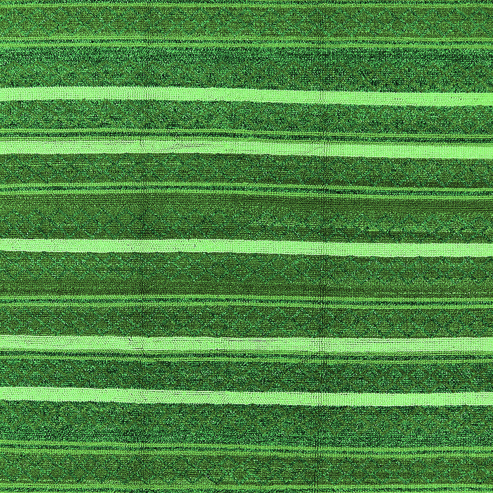 Square Oriental Green Industrial Rug, urb748grn
